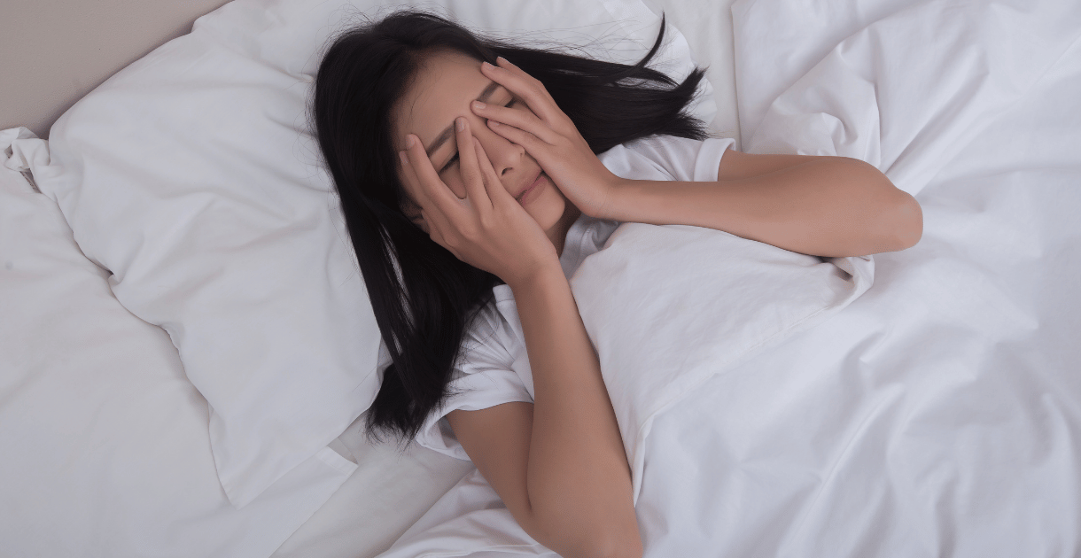 Young woman looking stressed and confused about unexplained weight gain