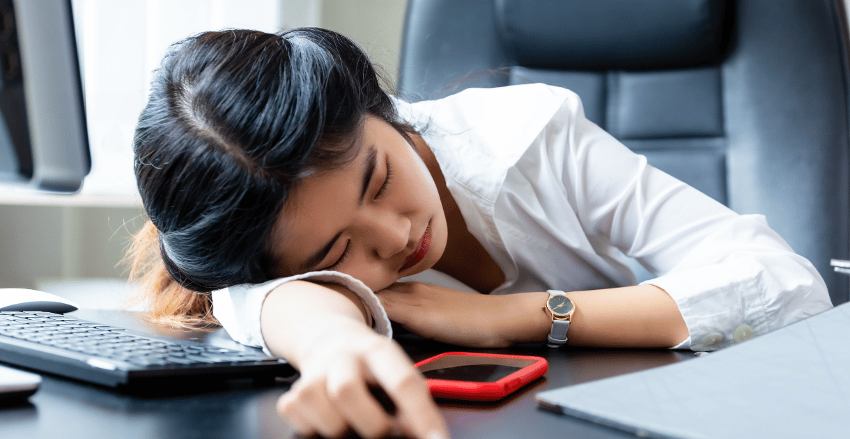 Young woman looking stressed and confused about unexplained weight gain